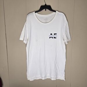 American Eagle Outfitters White Men's T-Shirt